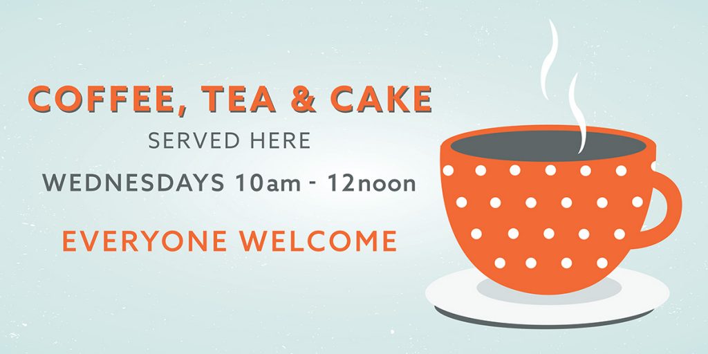 Drop In - Coffee, Tea and Cake on a Wedensday